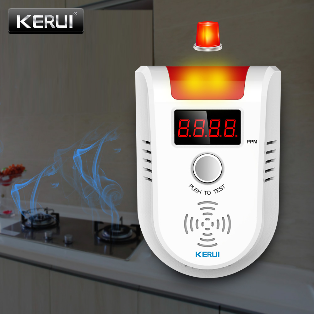 Home Security System - KERUI GD13 LPG GAS Detector Alarm