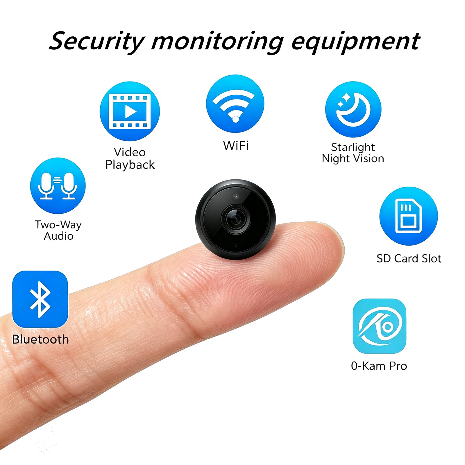 Home Security Video Cameras - BU4 Complete Home Indoor Security Surveillance