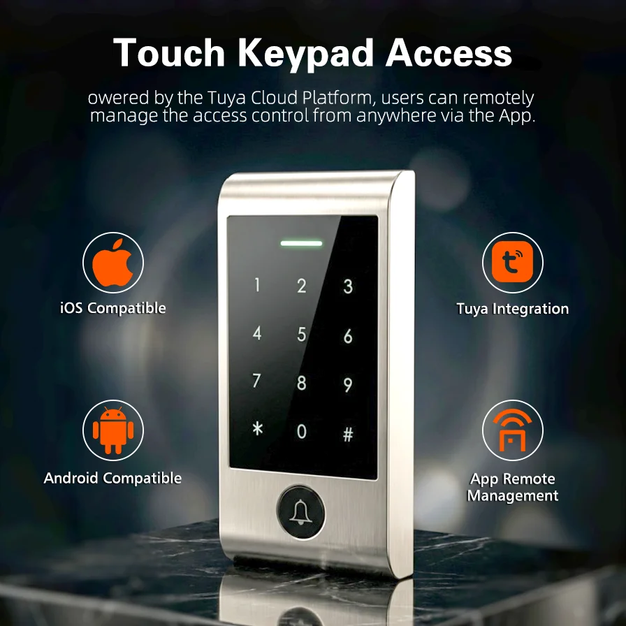 Home Security System - Advanced WIFI Remote Control Touch Keypad