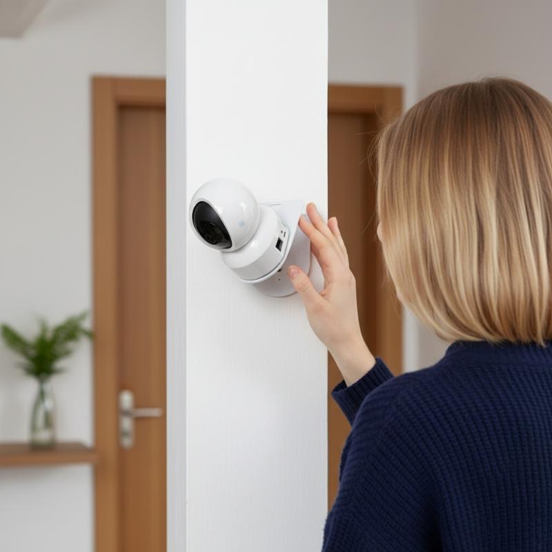 Home Security For Apartments - Wall Mount L Shape PTZ Camera