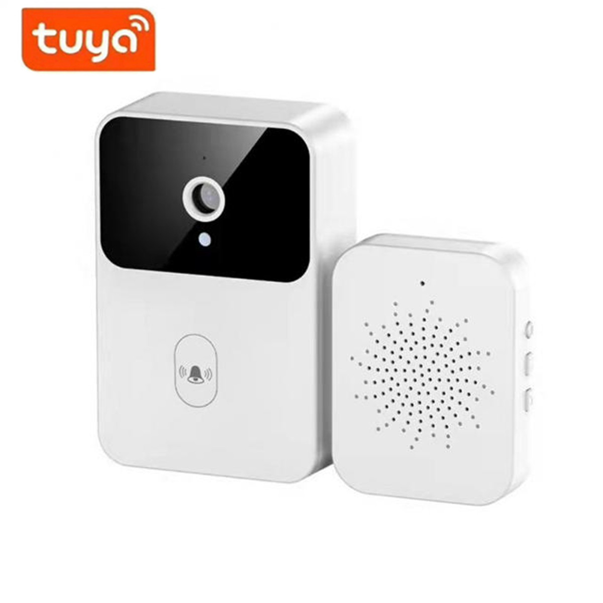 Home Security Video Cameras - Wireless Doorbell WiFi Tuya Outdoor HD