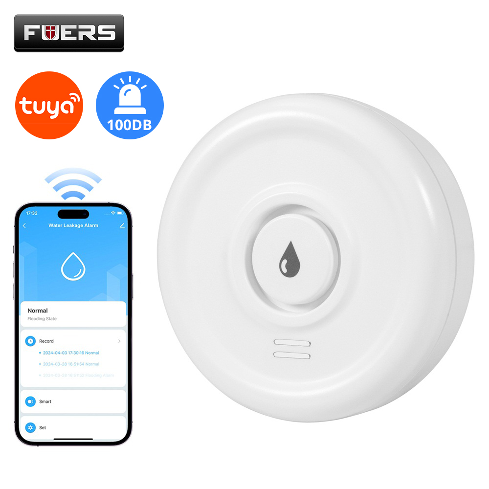 Home Security Alarm System - Fuers Water Leakage Detector Smart Home