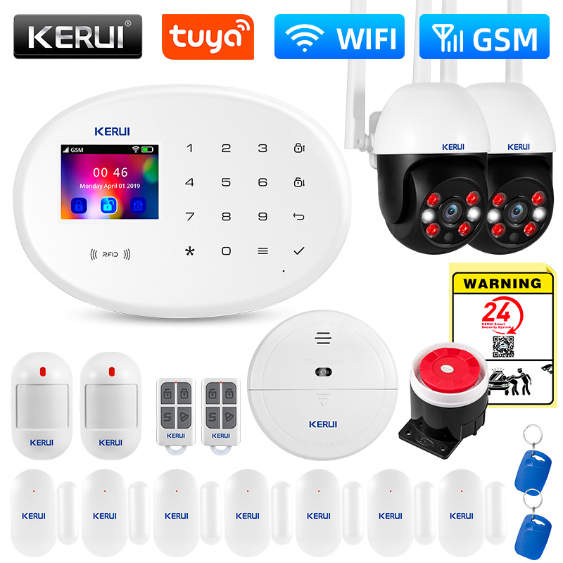 Home Security Technician - KERUI W202 WIFI GSM Alarm System
