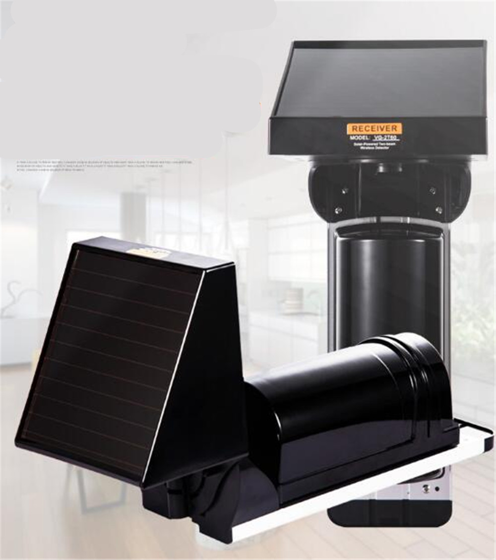Home Security Alarm System - 433mhz Wireless Solar Outdoor Waterproof Pet