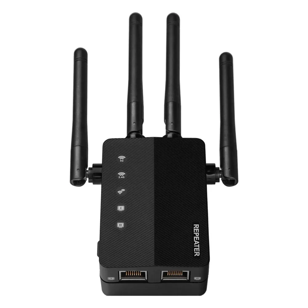 Home Security Features - WiFi Extender Featuring 2.4/5.8GHz Dual Band