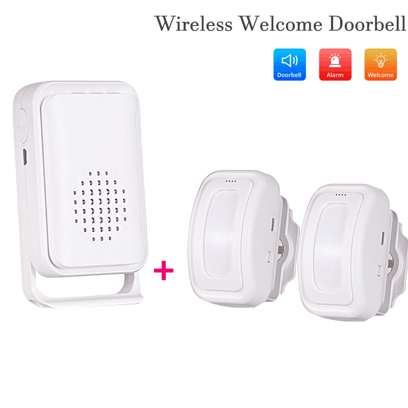 Home Security System - Wireless Welcome Doorbell Home Shop Store