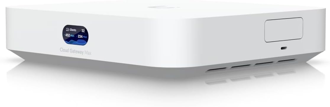 Home Security Features - UbiQuiti UCG-MAX-NS High Performance Network Gateway