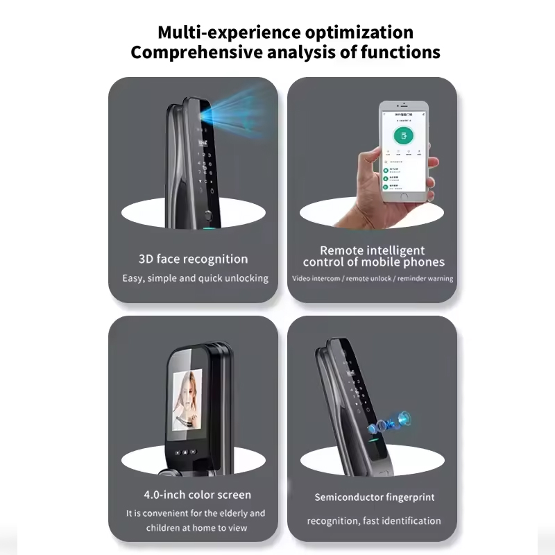 HX5 Smart Door Lock 3D Face Re - đánh giá và giá Home Security And Cameras