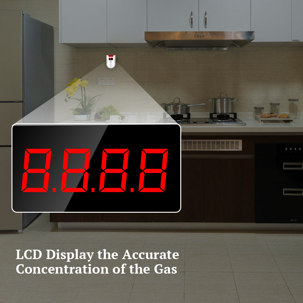 KERUI GD13 LPG GAS Detector Al - đánh giá và giá Home Security System