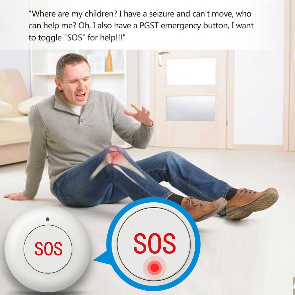 GauTone Không Dây Nút SOS Nhà  - đánh giá và giá Home Security Alarm System