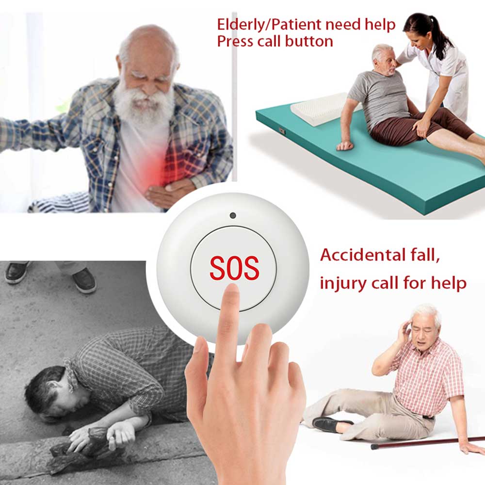GauTone Không Dây Nút SOS Nhà  - đánh giá và giá Home Security Alarm System