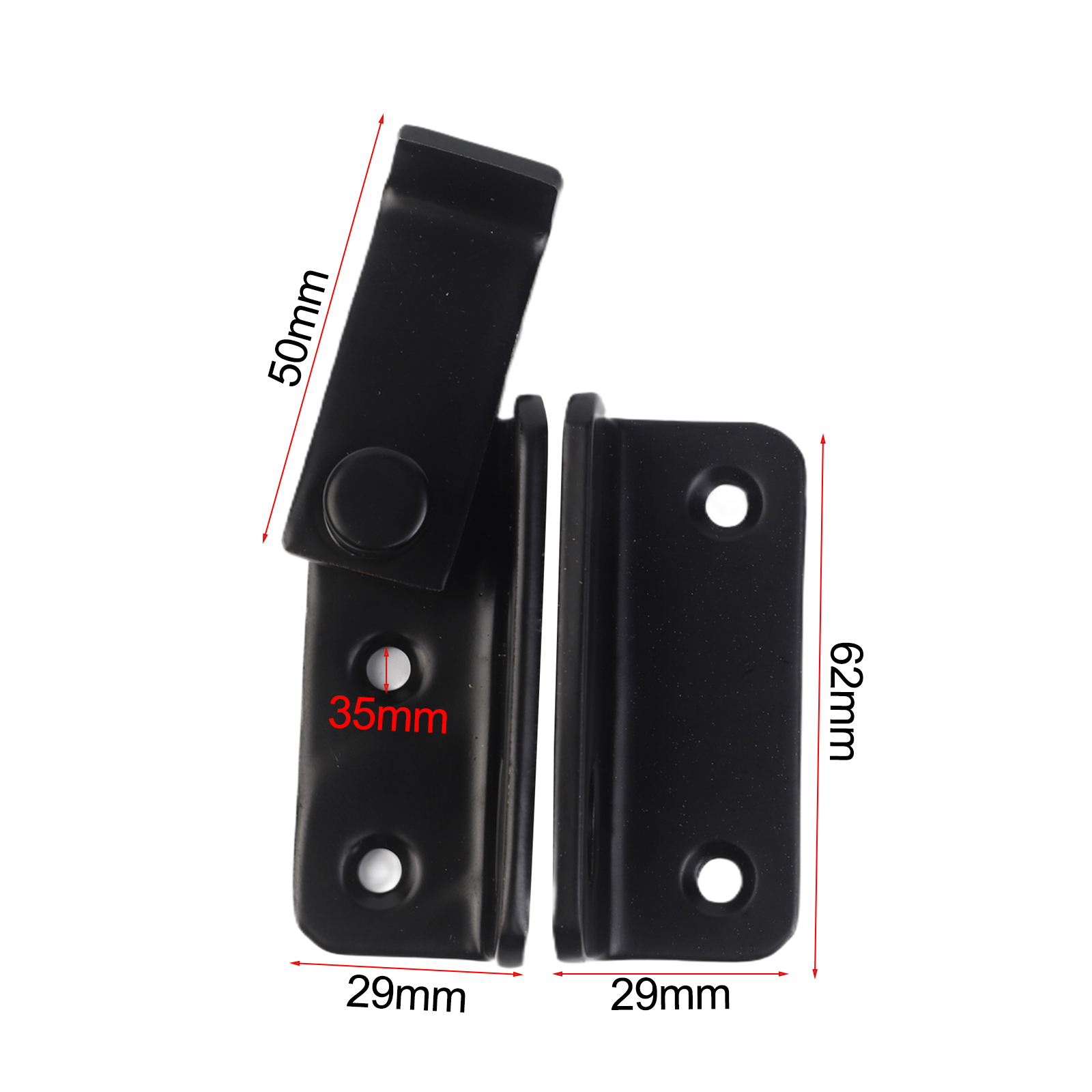 1Pc Black Stainless Steel Lock - đánh giá và giá Home Security Door