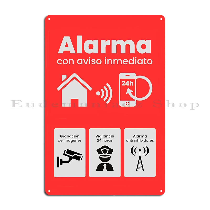 Retro 24h Alarm System Metal S - đánh giá và giá Home Security Alarm System