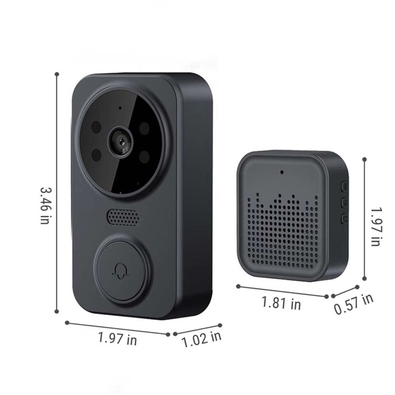 Tuya WIFI Doorbell Smart Home  - đánh giá và giá Home Security Video Cameras