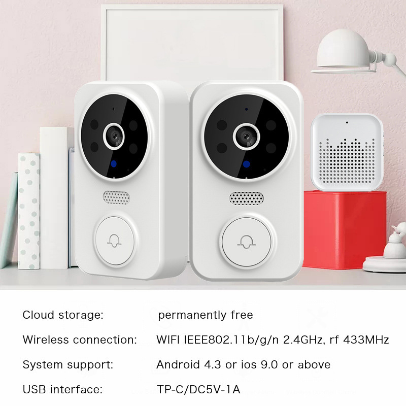 Tuya WIFI Doorbell Smart Home  - đánh giá và giá Home Security Video Cameras