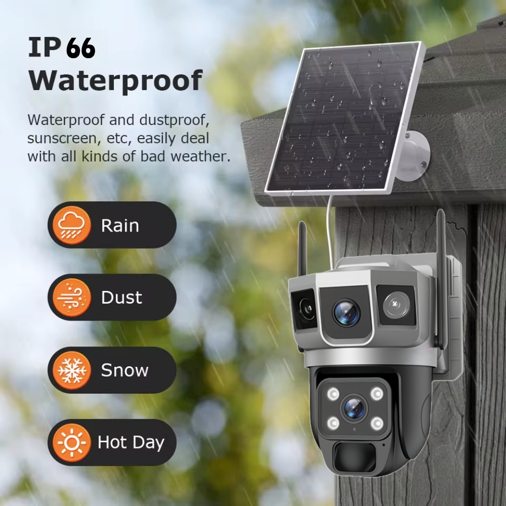 4G Camera Outdoor Solar Survei - đánh giá và giá Home Security For Apartments