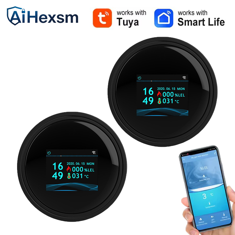 Tuya Wifi Leak With Temperatur - đánh giá và giá Home Security Tools