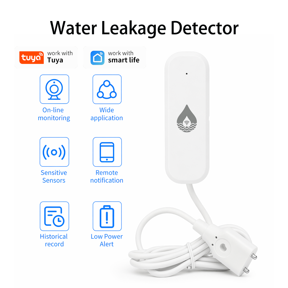 YFK WiFi/Zigbee Water Leakage  - đánh giá và giá Home Security Tools