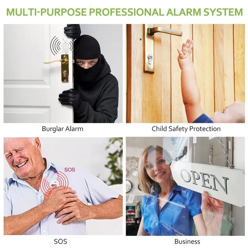 House Burglar Alarm Kit Auto D - đánh giá và giá Home Security System