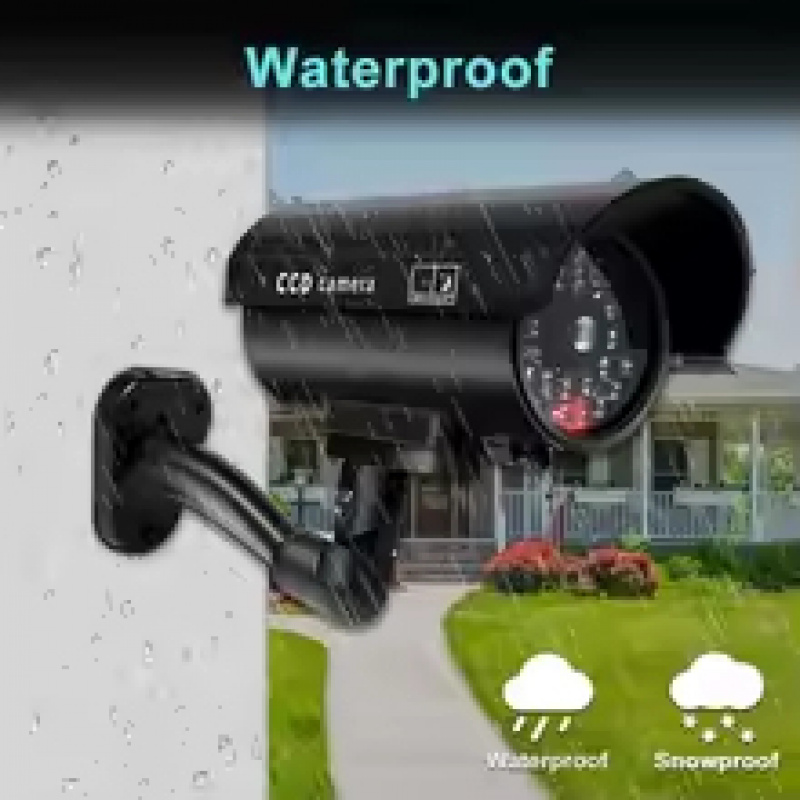 Simulation Fake Bullet Camera  - đánh giá và giá Home Security For Apartments
