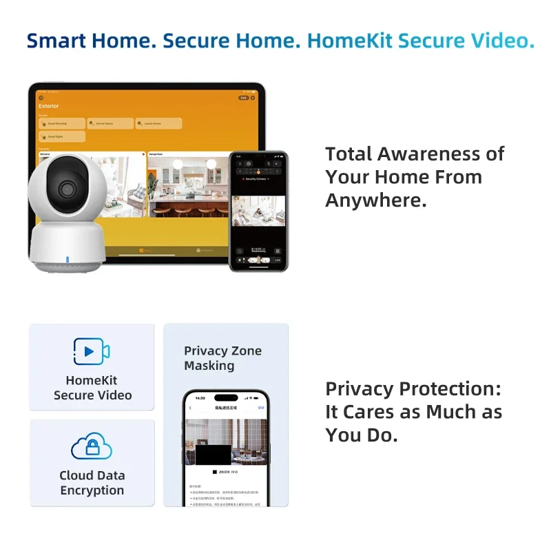 Original Aqara Smart Camera E1 - đánh giá và giá Home Security Technician