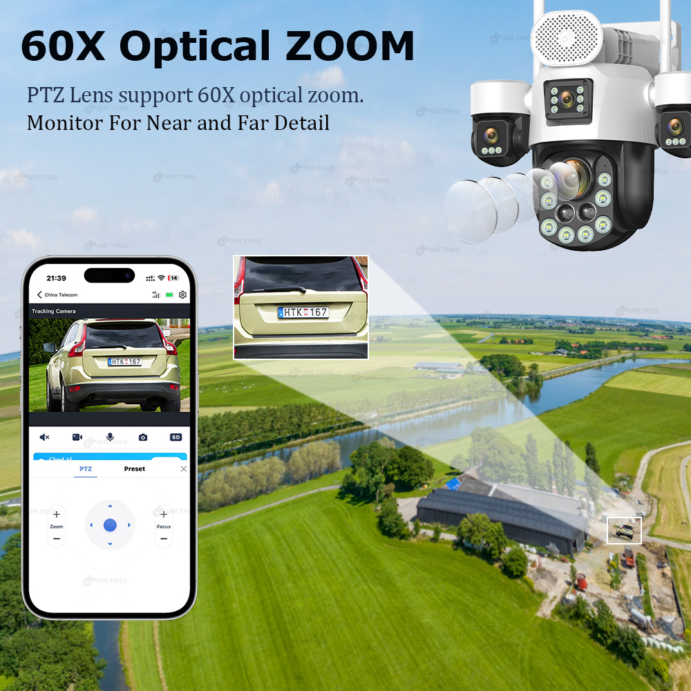 AOV Four Lens Outdoor Surveill - đánh giá và giá Home Security For Apartments