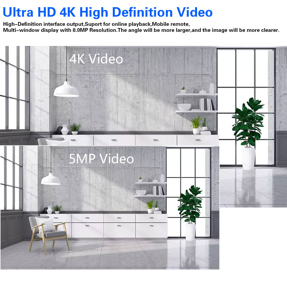 4K 10CH POE Smart NVR (1080p/3 - đánh giá và giá Home Security And Cameras