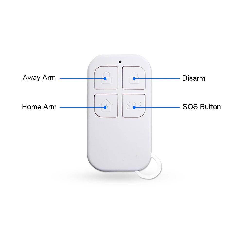 433MHz Wireless Remote Control - đánh giá và giá Home Security Alarm System
