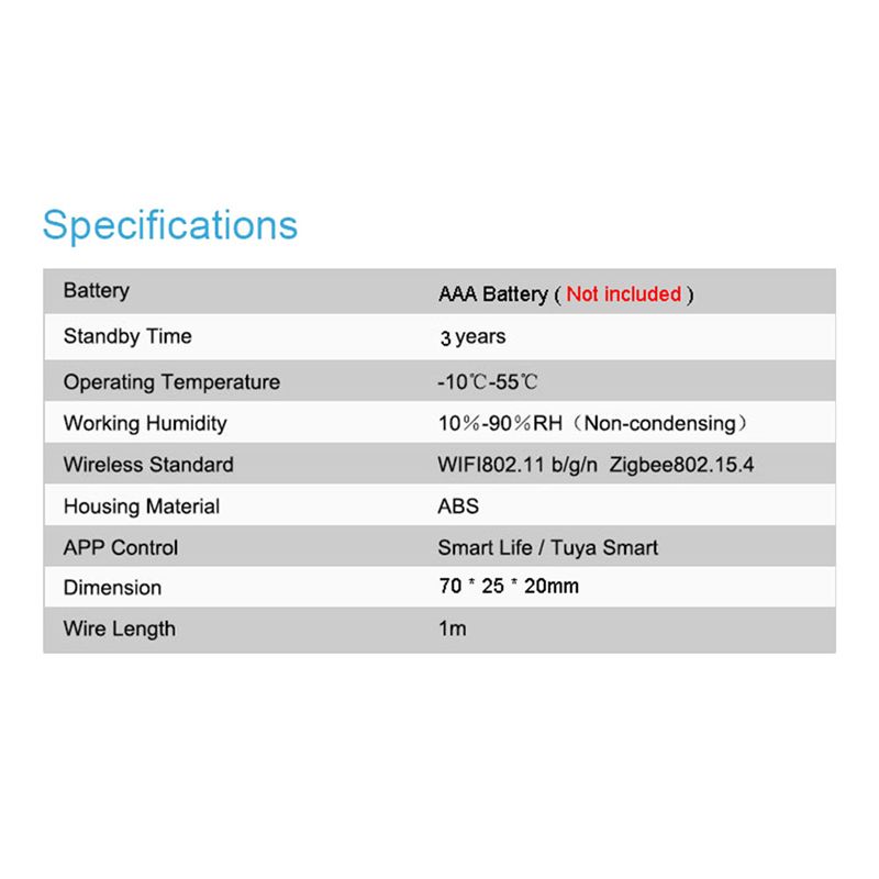 Y22A-Tuya Zigbee Water Level S - đánh giá và giá Home Security Alarm System