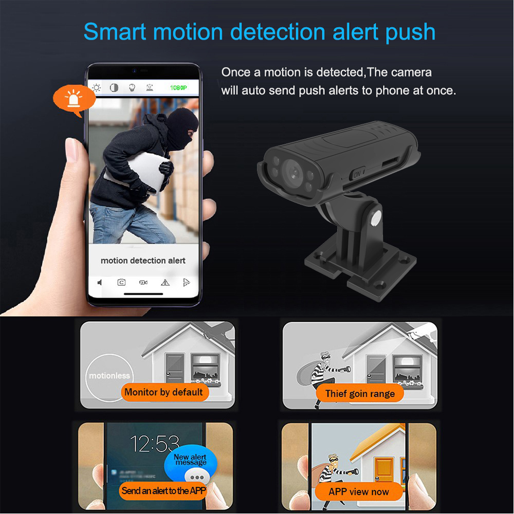 Mini Wireless WiFi Home Securi - đánh giá và giá Home Security Features