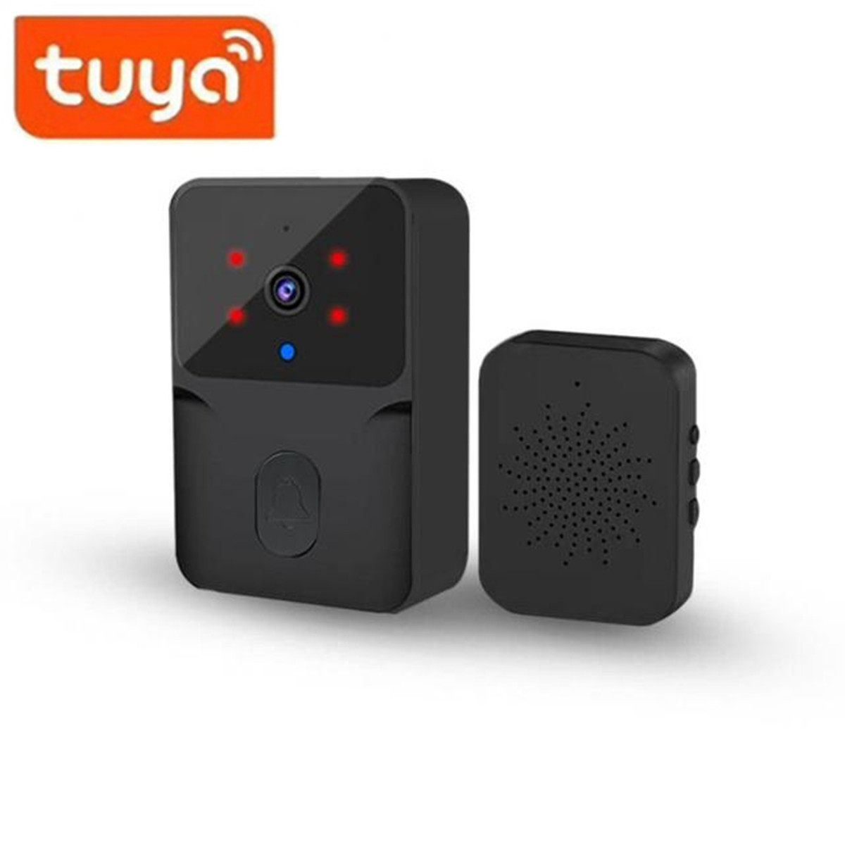 Wireless Doorbell WiFi Tuya Ou - đánh giá và giá Home Security Video Cameras