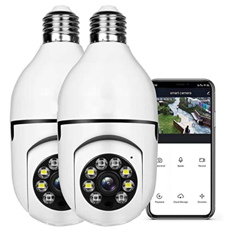 Light Bulb 1080P Security Wire - đánh giá và giá Home Security And Cameras