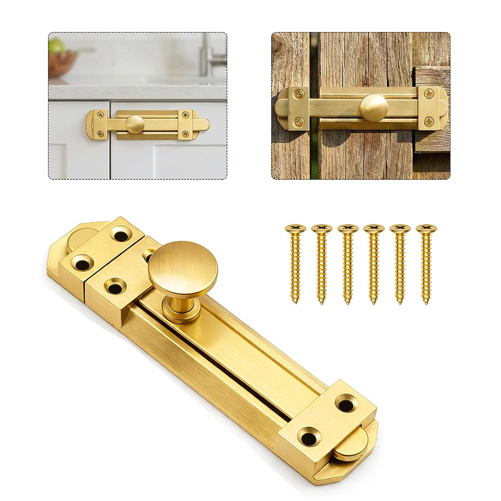 5 Inch Solid Brass Sliding Doo - đánh giá và giá Home Security Door