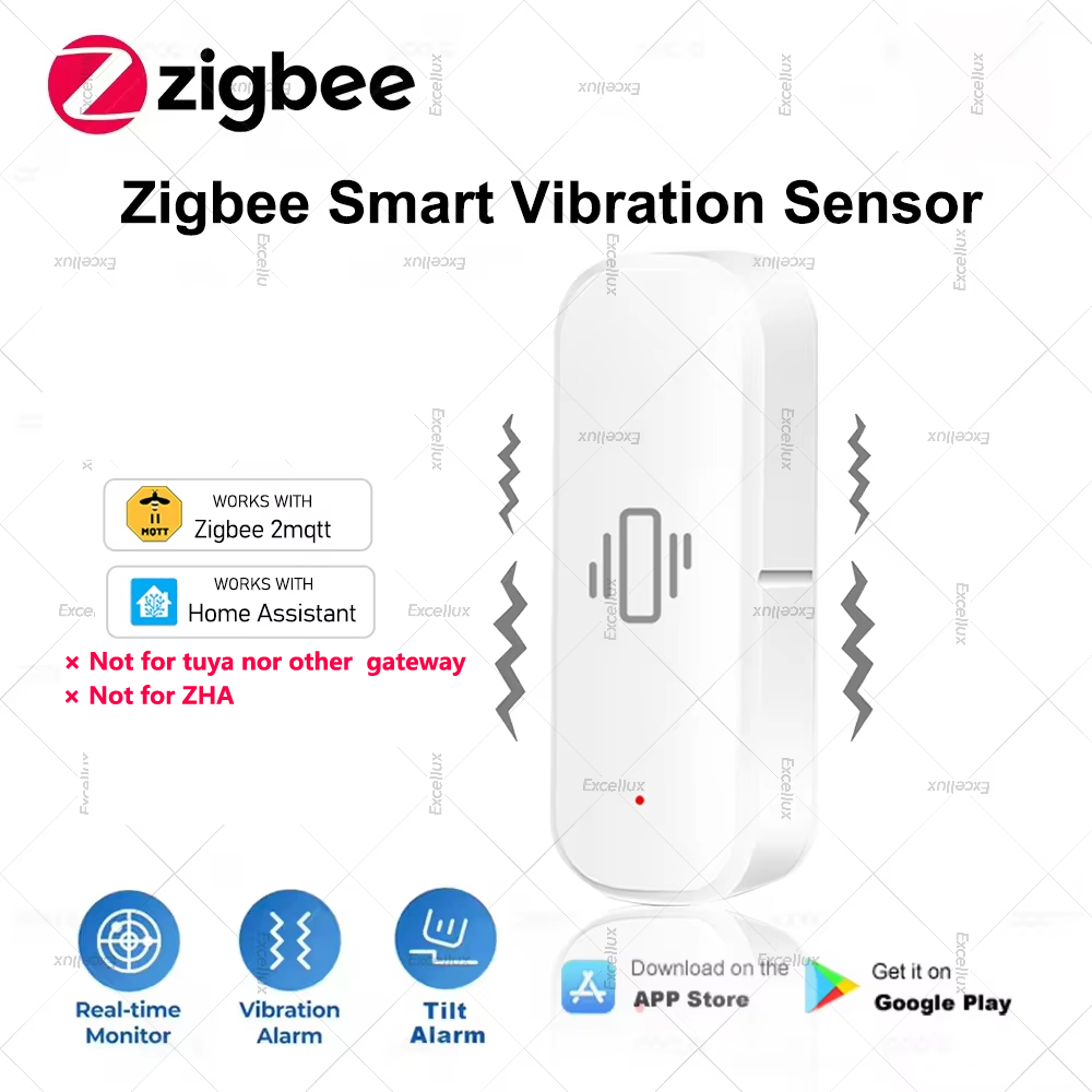 Zigbee Smart Vibration Sensor  - đánh giá và giá Home Security And Monitoring