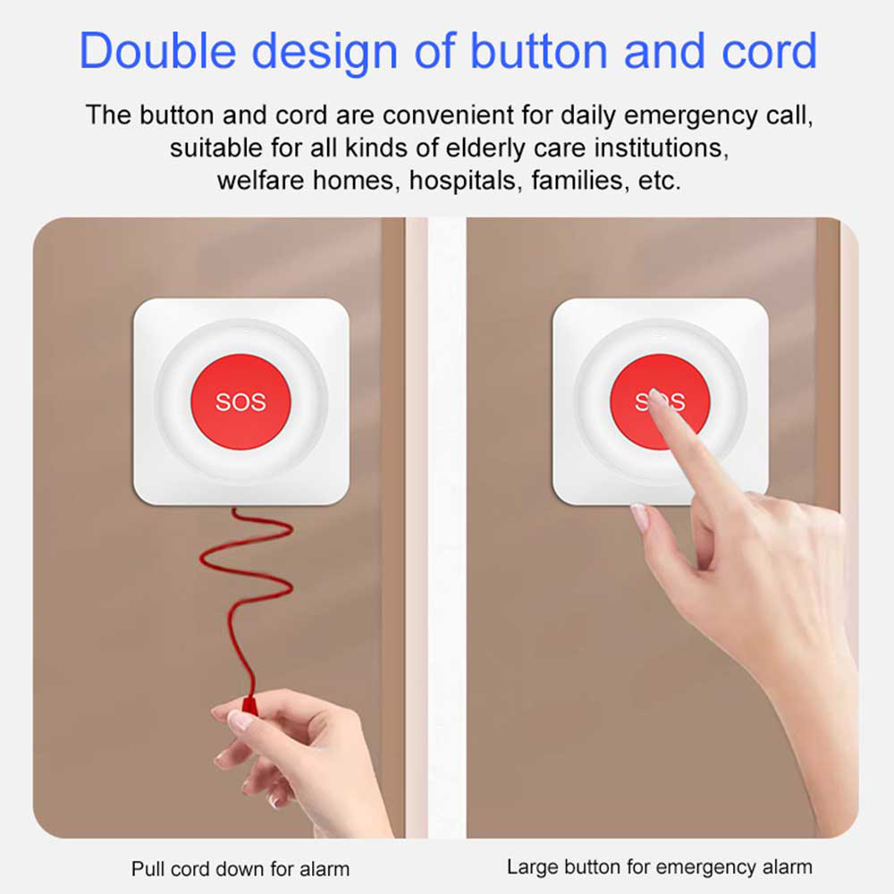WIFI Zigbee Buttontons SOS Pus - đánh giá và giá Home Security Tools