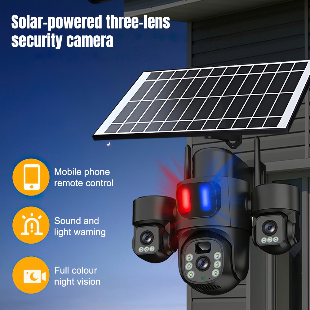 Solar WiFi PTZ Camera Outdoor  - đánh giá và giá Home Security For Apartments