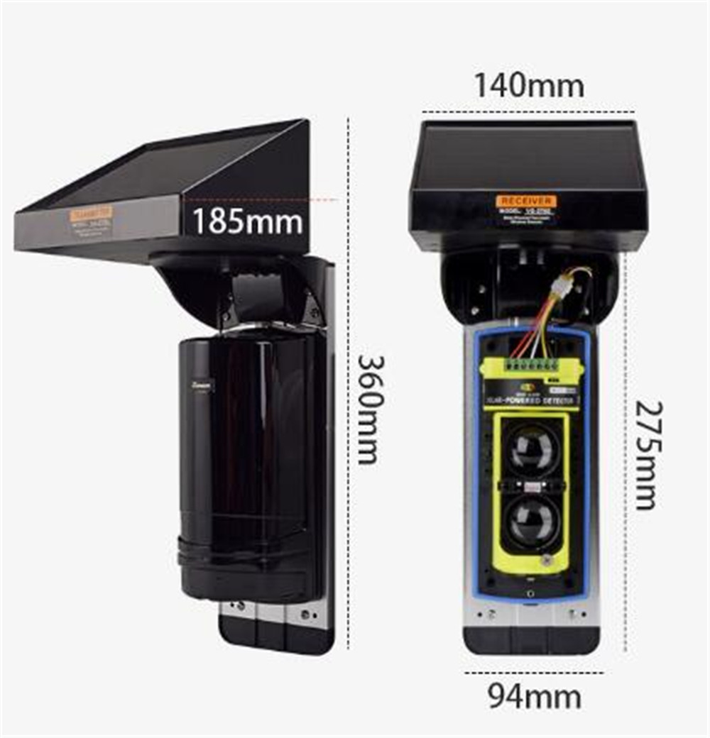 433mhz Wireless Solar Outdoor  - đánh giá và giá Home Security Alarm System