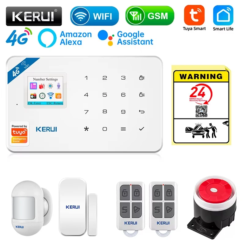 KERUI Security Alarm System Ki - đánh giá và giá Home Security Technician