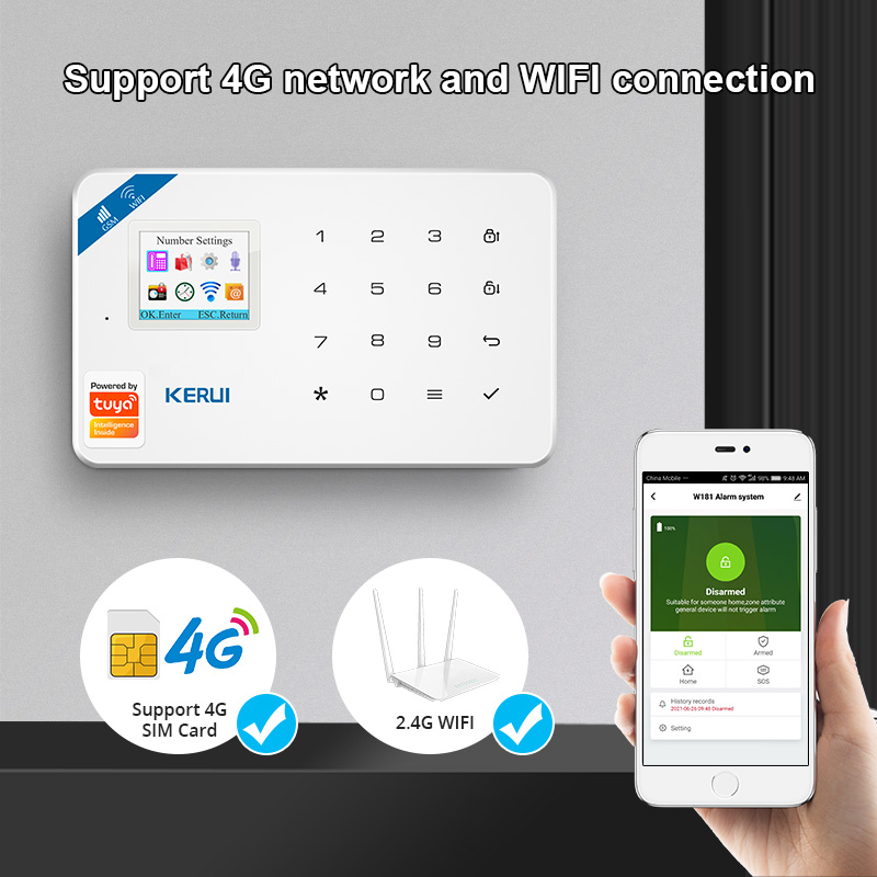 KERUI Security Alarm System Ki - đánh giá và giá Home Security Technician