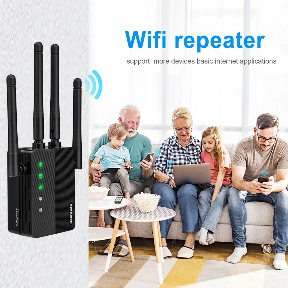 WiFi Extender Featuring 2.4/5. - đánh giá và giá Home Security Features
