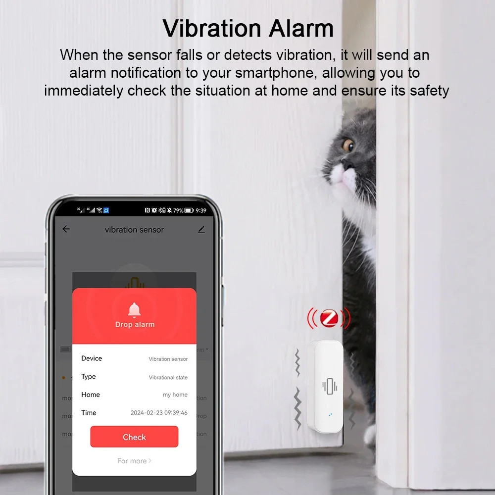 Tuya WiFi/Zigbee Smart Vibrati - đánh giá và giá Home Security And Monitoring