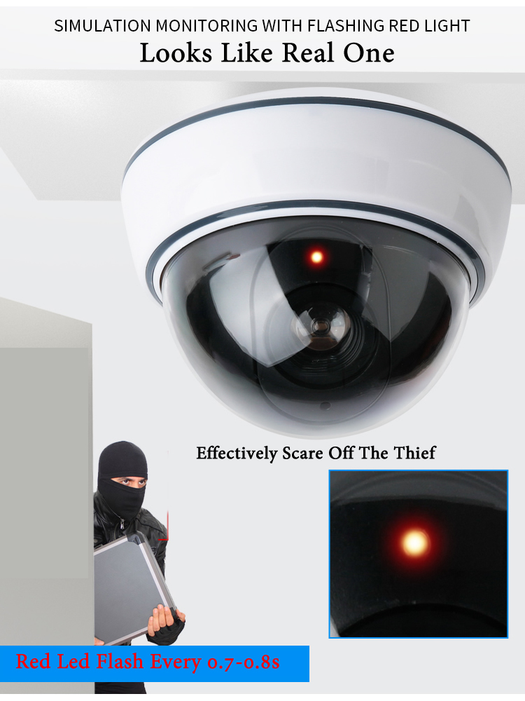 Sáng Tạo Màu Đen/Trắng Giả Dom - đánh giá và giá Home Security For Apartments